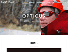 Tablet Screenshot of opticus.com